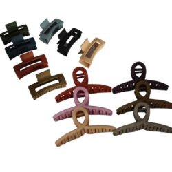 08# 6.5CM BROCHE DE PELO CH 12PCS	 /8612221106823