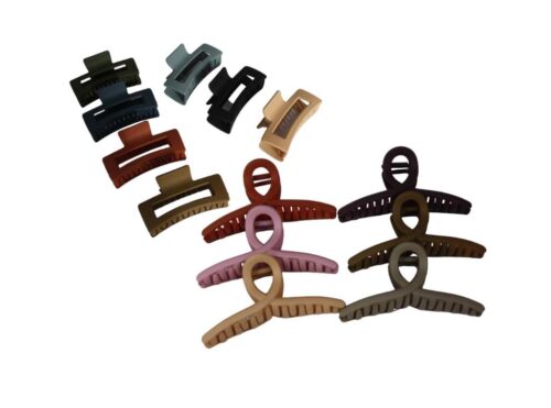 08# 6.5CM BROCHE DE PELO CH 12PCS	 /8612221106823