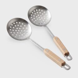 16CM COLADOR MANGO MADERA /119658