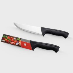 BC067# 7 CUCHILLO MANGO NEGRO /300676