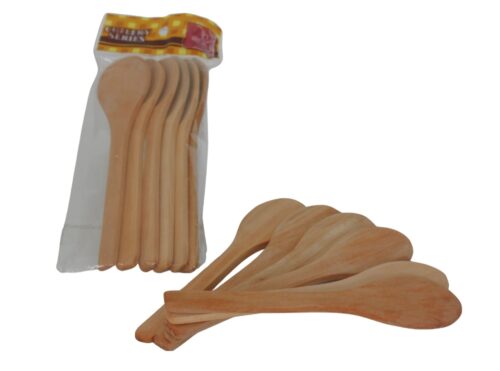 CUCHARON MADERA 6PCS/ 8692210624545