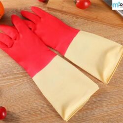 GUANTES C/2 COLORES D/GOMA /  6930793589984