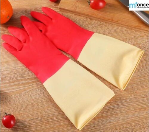 GUANTES C/2 COLORES D/GOMA /  6930793589984