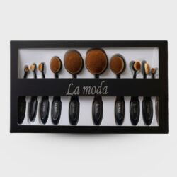BROCHA MANGO NEGRO 10PCS /161296