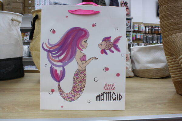 BOLSA DE REGALO SIRENA MD 12PCS/8661180112345