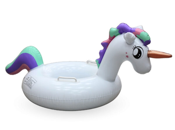 90CM INFLABLE UNICORNIO TRANSPARENTE / 8631180801013