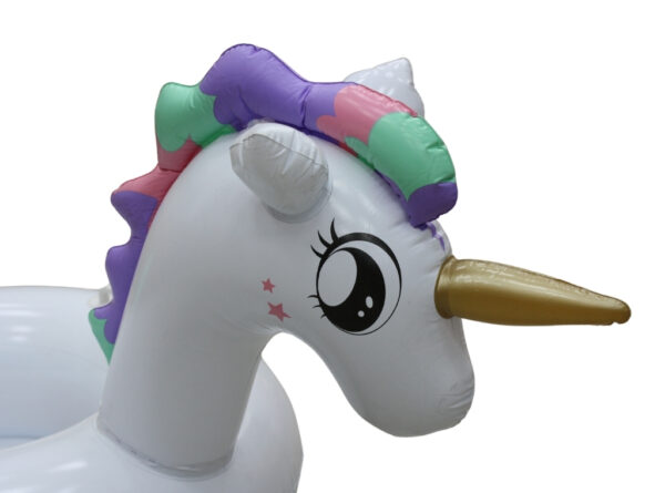 90CM INFLABLE UNICORNIO TRANSPARENTE / 8631180801013 - Imagen 2