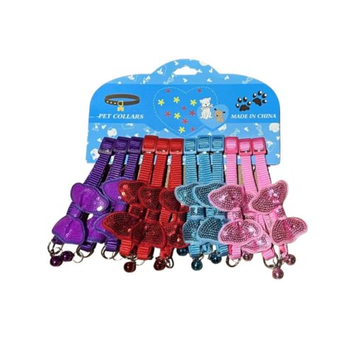 COLLAR DE GATO MOÑO LENTEJUELA	/ 867224092064