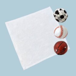 TOALLA COMPRIMIDO PELOTA BLANCO 6PCS /0117126