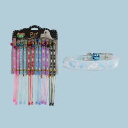 1.0 COLLAR D/GOMA TRANSPARENTE C/HUESO /325325