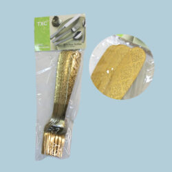 TENEDOR CH DORADO TRENZA 6PC/207151