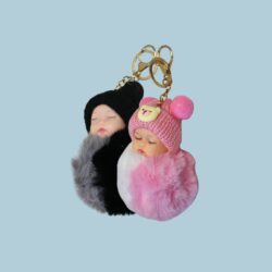 LLAVERO DE MUÑECA DORMIDA /103106