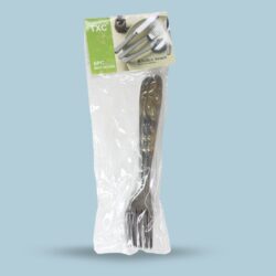 TENEDOR CH GRABADO FLOR 6PCS /326607
