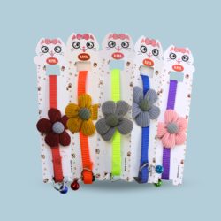 1.0 COLLAR C/FLOR D/TELA 12PCS /231307