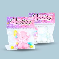SQUISHY ANIMAL CON POMPON /307269