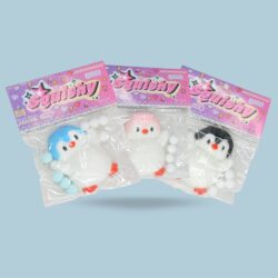 SQUISHY PINGUINO CON POMPON /307252