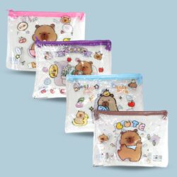 CARTUCHERA TRANSPARENTE INFANTIL GR A5 /882395