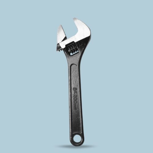 8# LLAVE FRANCESA NEGRO /101100