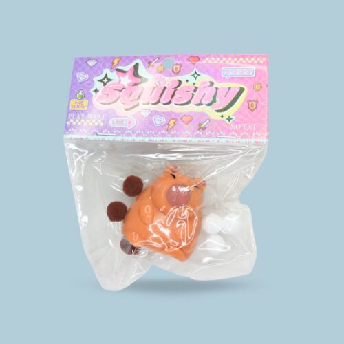 SQUISHY CAPIBARA CON POMPON /307290