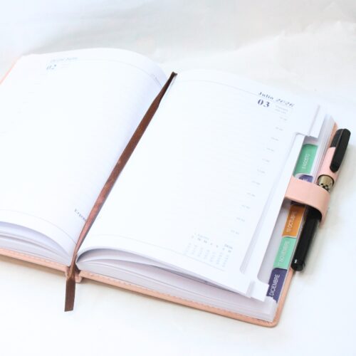 2026# AGENDA CUADERNO CON TAPA Y LAPICERA A5 /403395 - Imagen 2