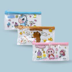 CARTUCHERA TRANSPARENTE INFANTIL CH /875164