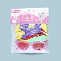 9060# SET GLOBOS FIESTA CON GAFAS /690603