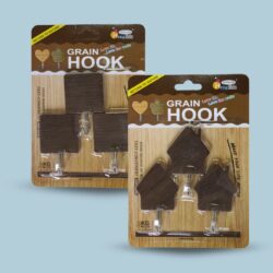 GANCHO MADERA 3PCS/080936