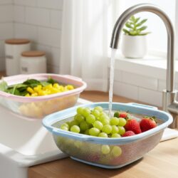 28CM BOWL COLADOR CUADRADO /625908