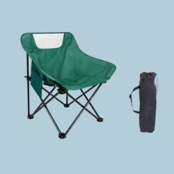 silla plegable mediana verde