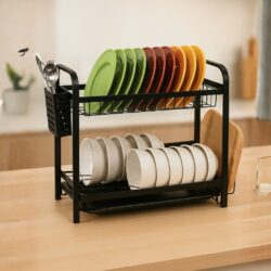 ESTANTE SECA PLATOS NEGRO/708762