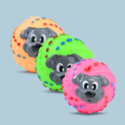 PELOTA C/CARA D/PERRO CHIFLE/105741