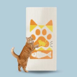 RASCADOR PARA GATO CUADRADO PEGATINA /904884