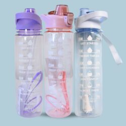 0100# BOTELLA DE AGUA 1LT TRANSPARENTE /722832