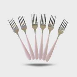 6PC TENEDORES DE COLOR GRANDE /422124