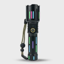 KEZU# LINTERNA ALTA POTENCIA CAJA NEGRO /015124