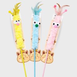 PALITO PARA GATO PELUSA CON CARA /920089