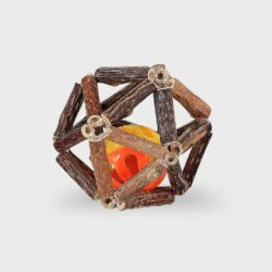 7CM SONAJERO MADERA POLIGONO /824702