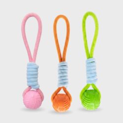 RESORTE PELUCHE CON MANGO Y PELOTA /219536