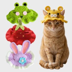 GORRO CROCHET PARA MASCOTA /104801