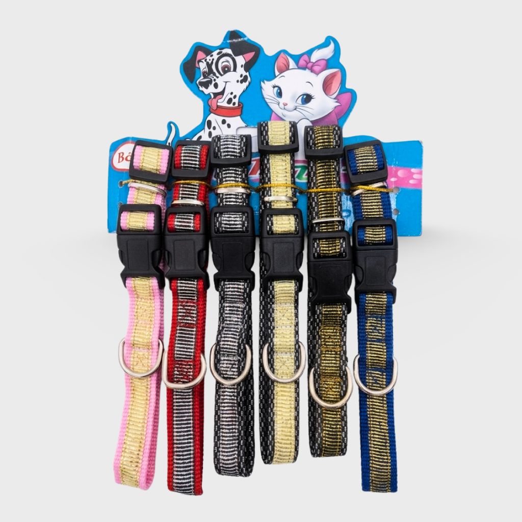 2.0CM COLLAR REGULABLE C/BRILLO 6PCS /830105