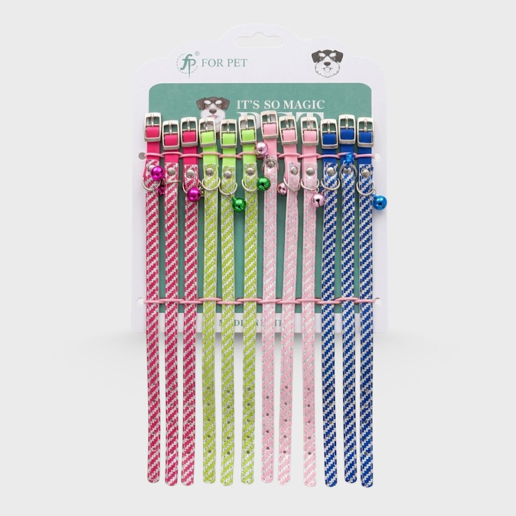 2.0CM COLLAR REGULABLE BRILLO 6PCS /830105