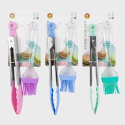 SET PINZA CON CEPILLO DE SILICONA /316735