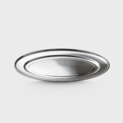 30CM PLATO OVALADO METALICO /216860